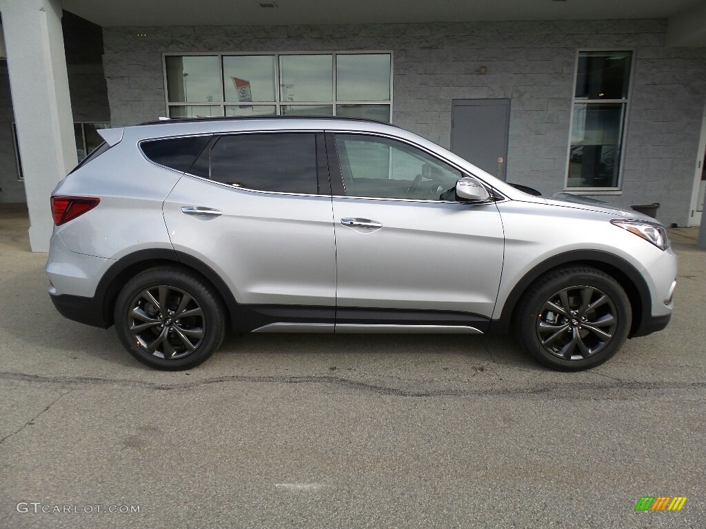 Sparkling Silver 2017 Hyundai Santa Fe Sport 2.0T Ulitimate AWD Exterior Photo #117003107