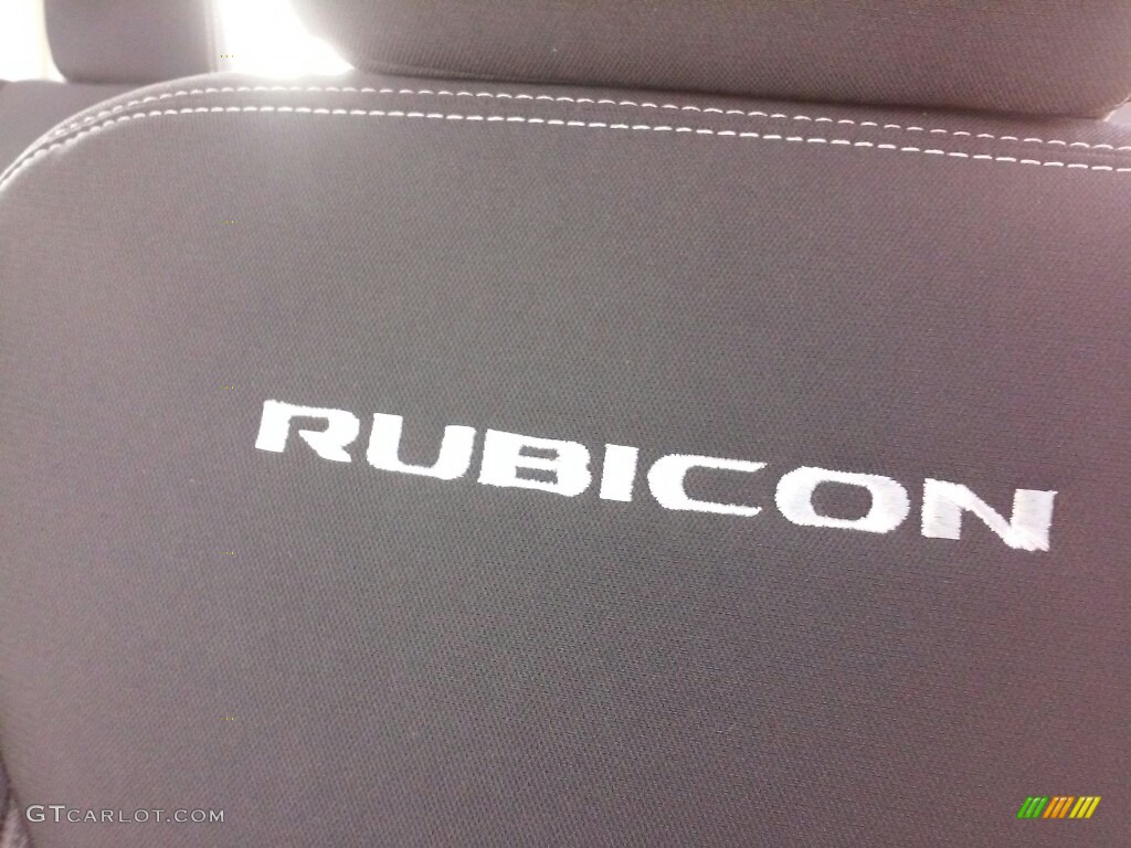 2017 Wrangler Rubicon 4x4 - Black / Black photo #23