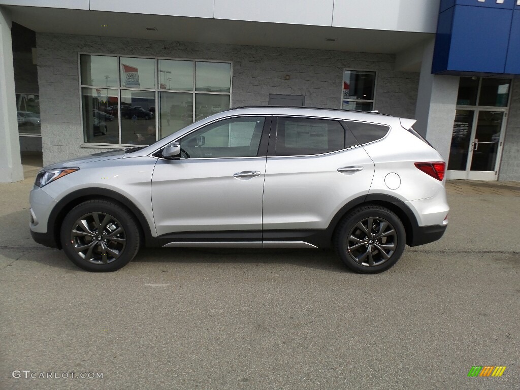 Sparkling Silver 2017 Hyundai Santa Fe Sport 2.0T Ulitimate AWD Exterior Photo #117003230
