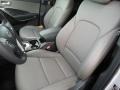 2017 Hyundai Santa Fe Sport Gray Interior Front Seat Photo