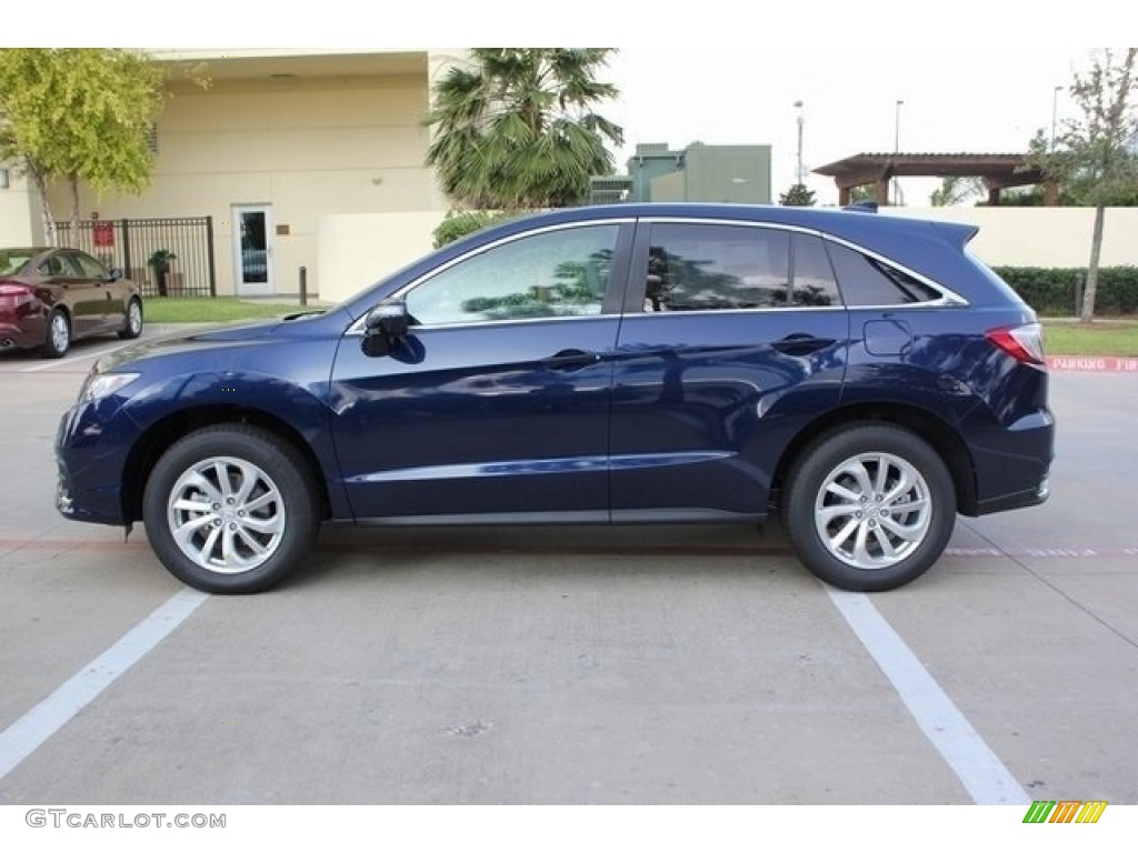 Fathom Blue Pearl 2017 Acura RDX Technology Exterior Photo #117003407