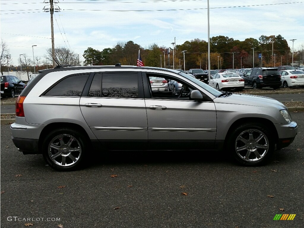 2007 Pacifica Touring AWD - Bright Silver Metallic / Pastel Slate Gray photo #5