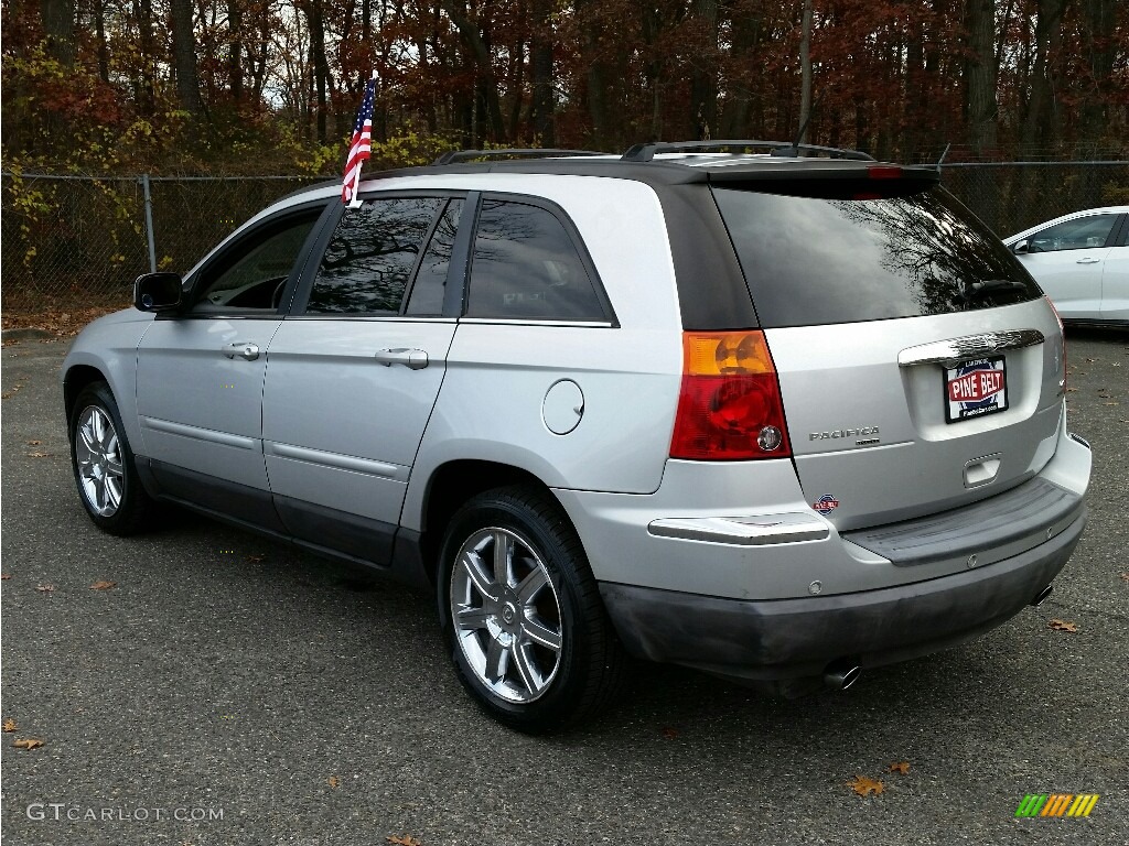 2007 Pacifica Touring AWD - Bright Silver Metallic / Pastel Slate Gray photo #10