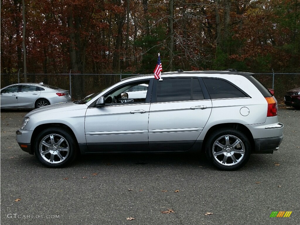 2007 Pacifica Touring AWD - Bright Silver Metallic / Pastel Slate Gray photo #11