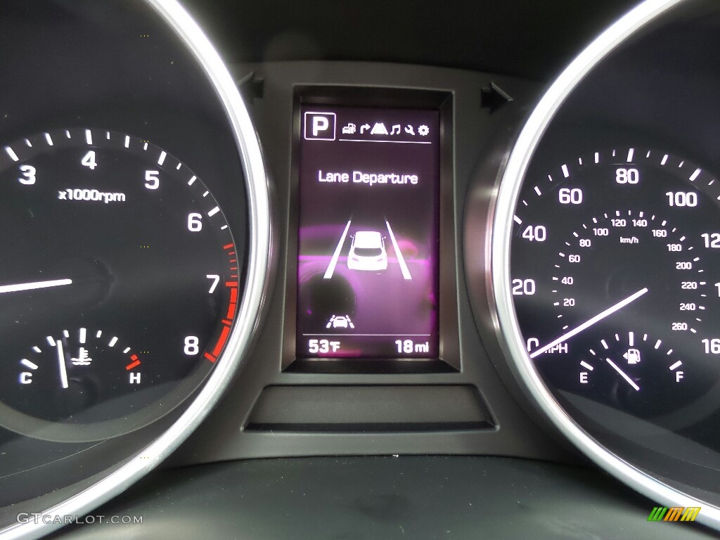 2017 Hyundai Santa Fe Sport 2.0T Ulitimate AWD Gauges Photo #117003743