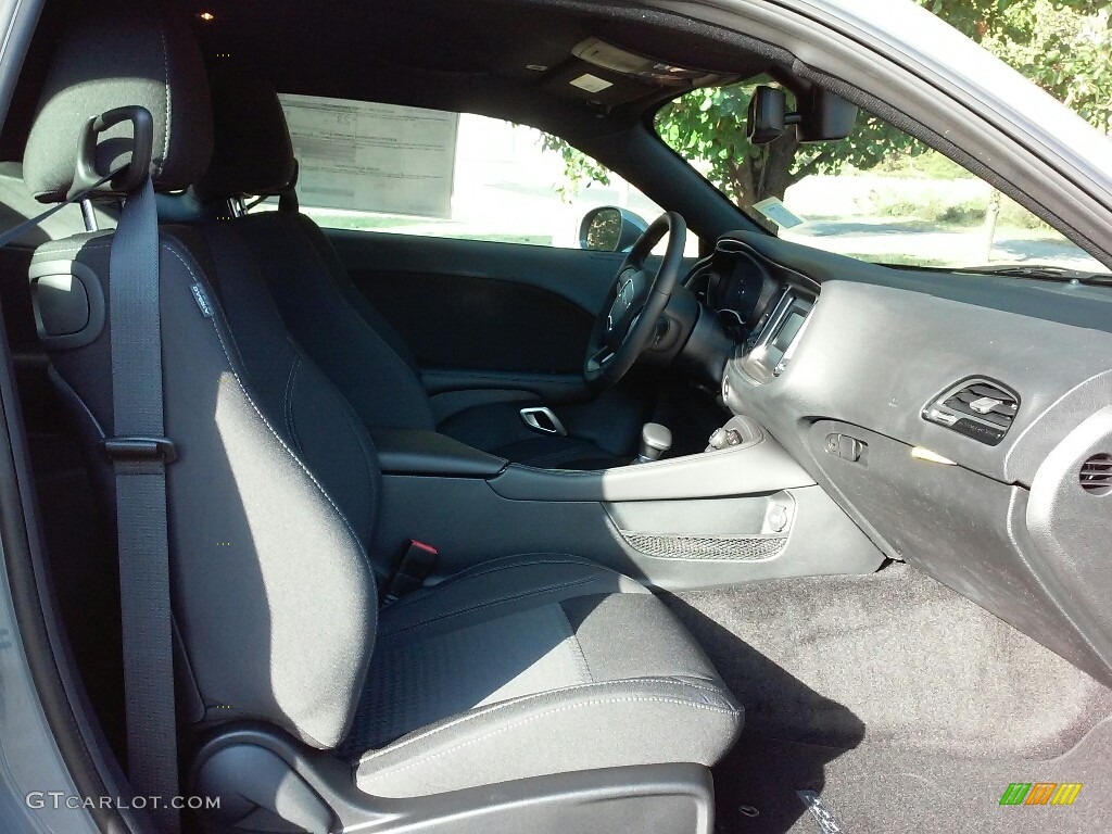 2017 Challenger SXT - Destroyer Grey / Black photo #15