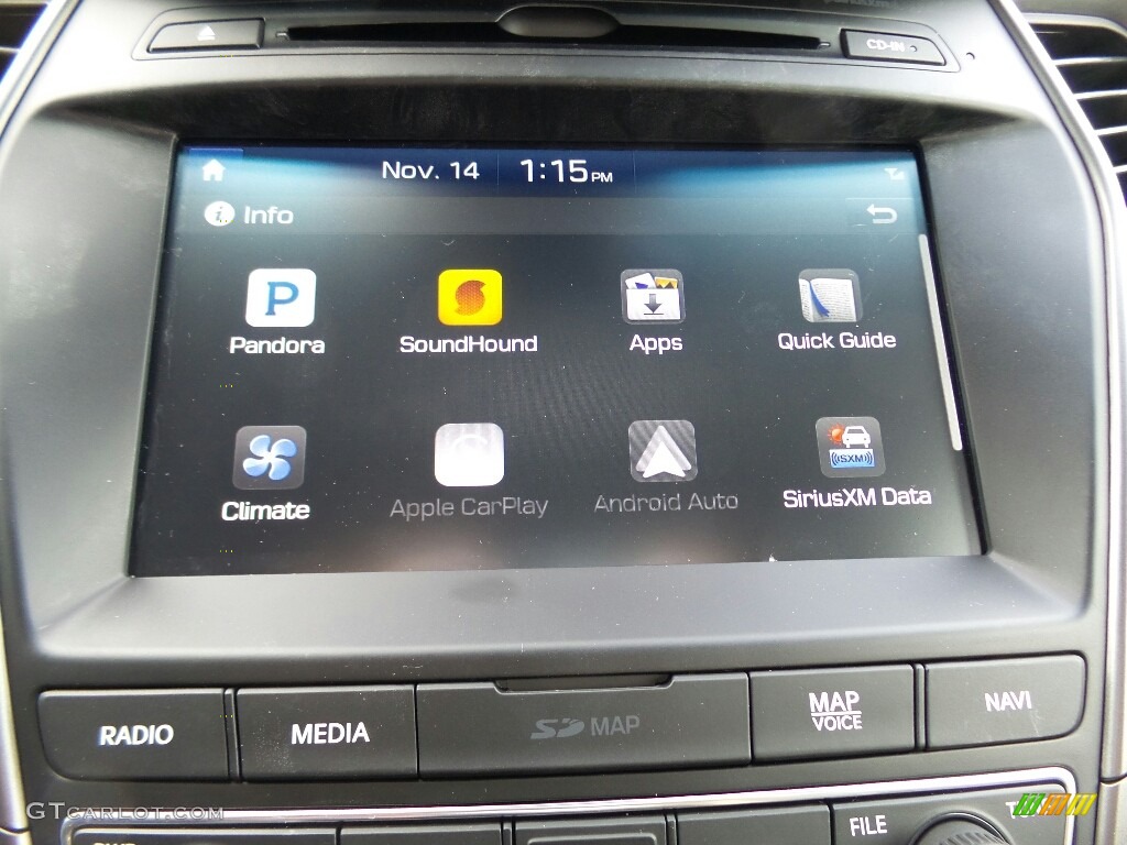 2017 Hyundai Santa Fe Sport 2.0T Ulitimate AWD Controls Photo #117004088