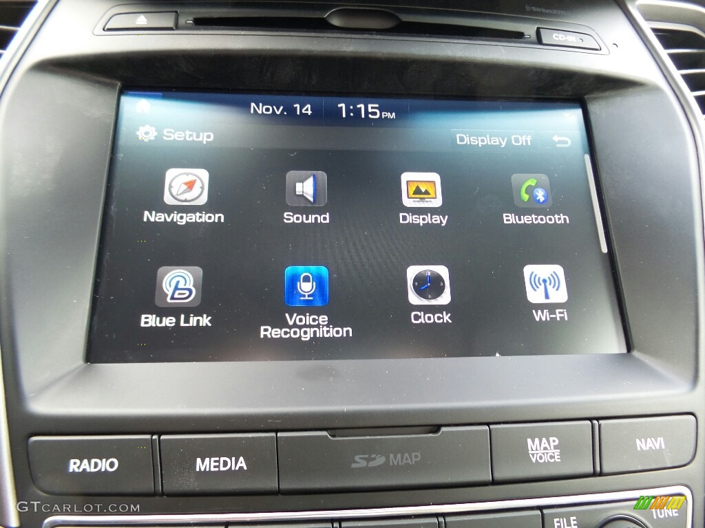 2017 Hyundai Santa Fe Sport 2.0T Ulitimate AWD Controls Photo #117004115