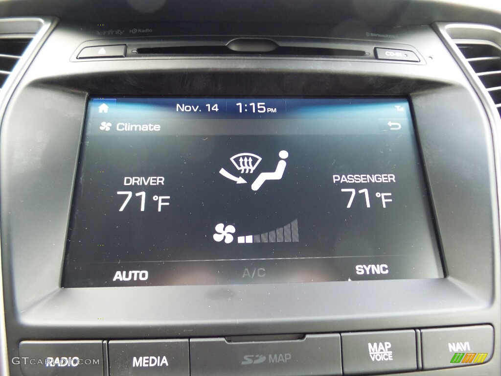 2017 Hyundai Santa Fe Sport 2.0T Ulitimate AWD Controls Photo #117004139