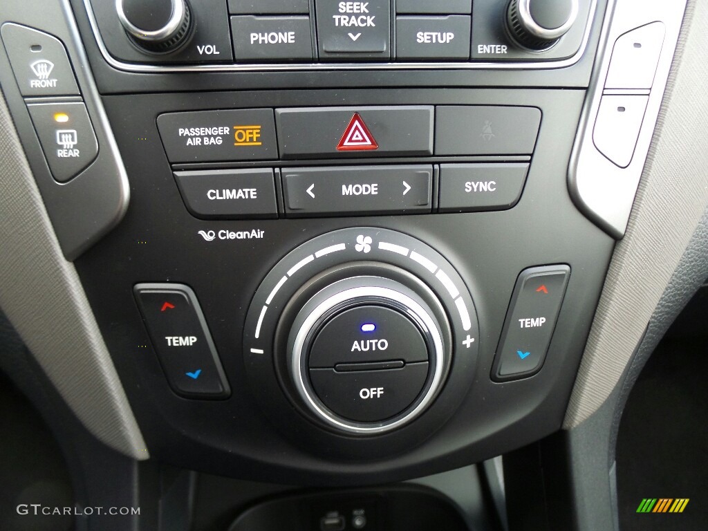 2017 Hyundai Santa Fe Sport 2.0T Ulitimate AWD Controls Photo #117004169