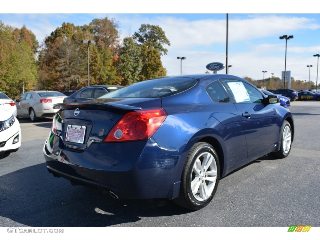 2013 Altima 2.5 S Coupe - Navy Blue / Charcoal photo #3