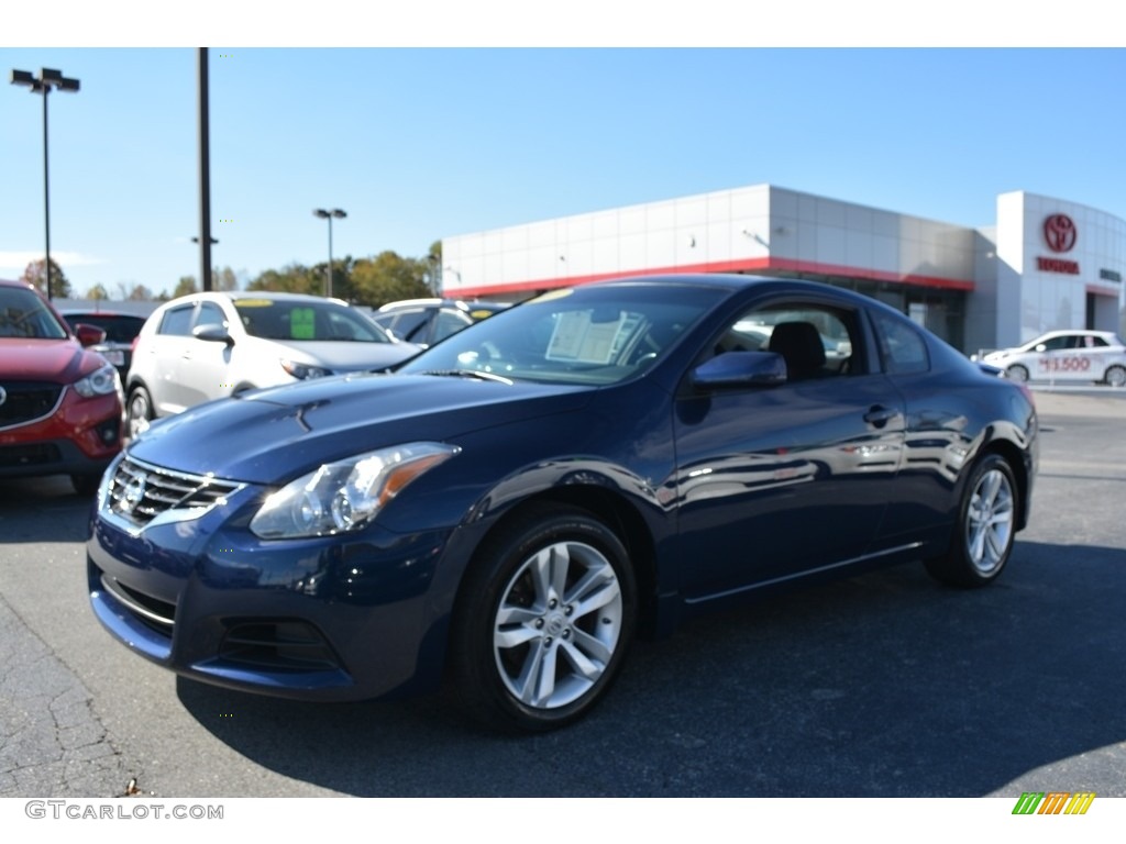 2013 Altima 2.5 S Coupe - Navy Blue / Charcoal photo #7