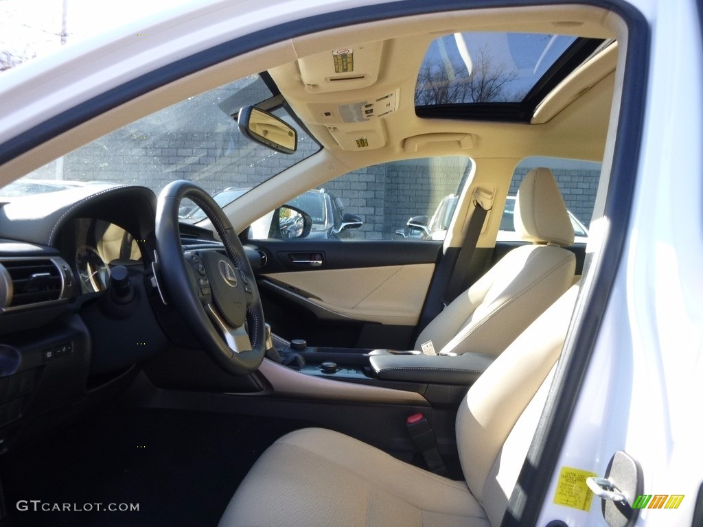 2014 IS 250 AWD - Ultra White / Parchment photo #6