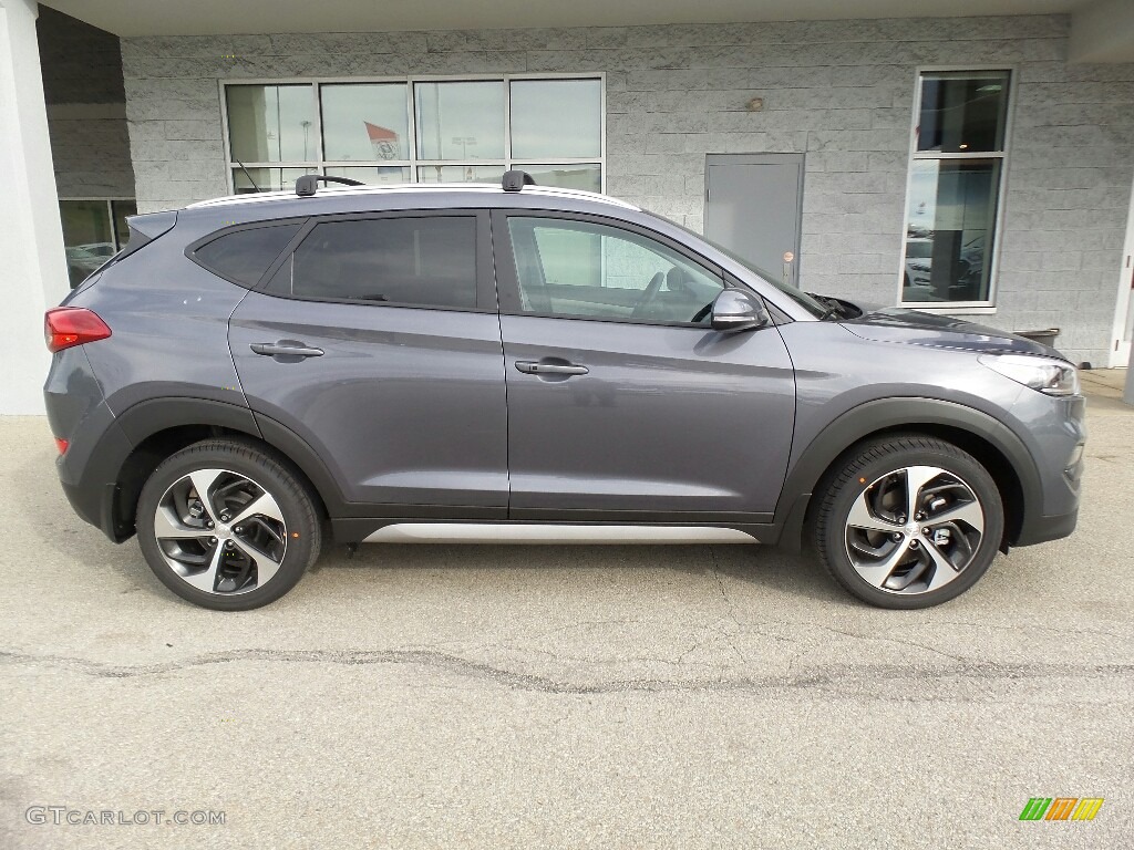 Coliseum Gray 2017 Hyundai Tucson Sport AWD Exterior Photo #117005750