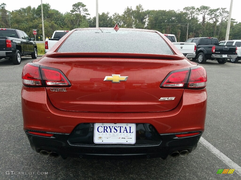 2016 SS Sedan - Some Like It Hot Red Metallic / Jet Black photo #4