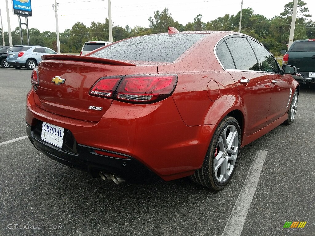2016 SS Sedan - Some Like It Hot Red Metallic / Jet Black photo #5