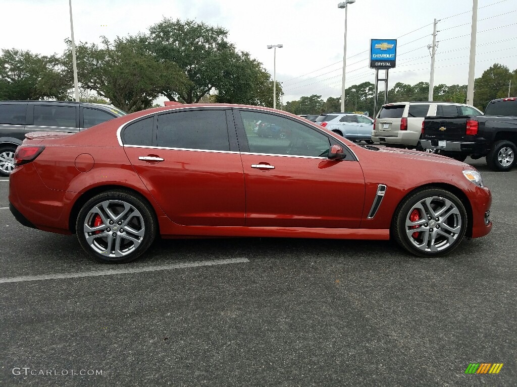 2016 SS Sedan - Some Like It Hot Red Metallic / Jet Black photo #6