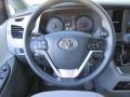 2017 Toyota Sienna Ash Interior Steering Wheel Photo
