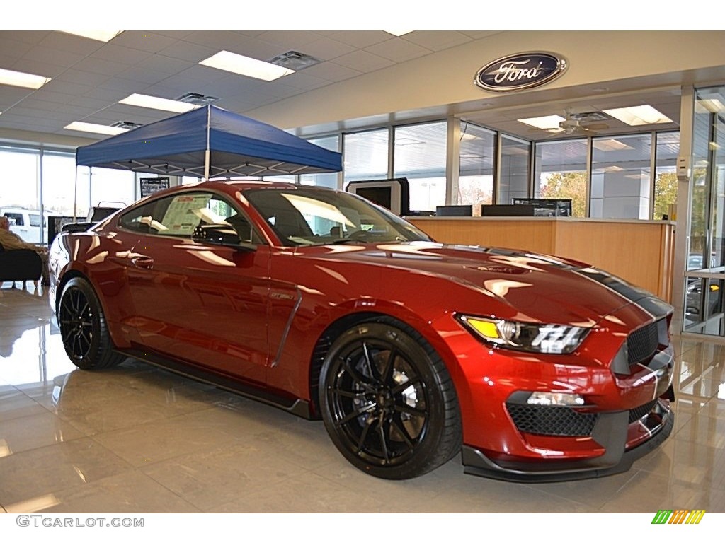 2017 Mustang Shelby GT350 - Ruby Red / Ebony photo #1