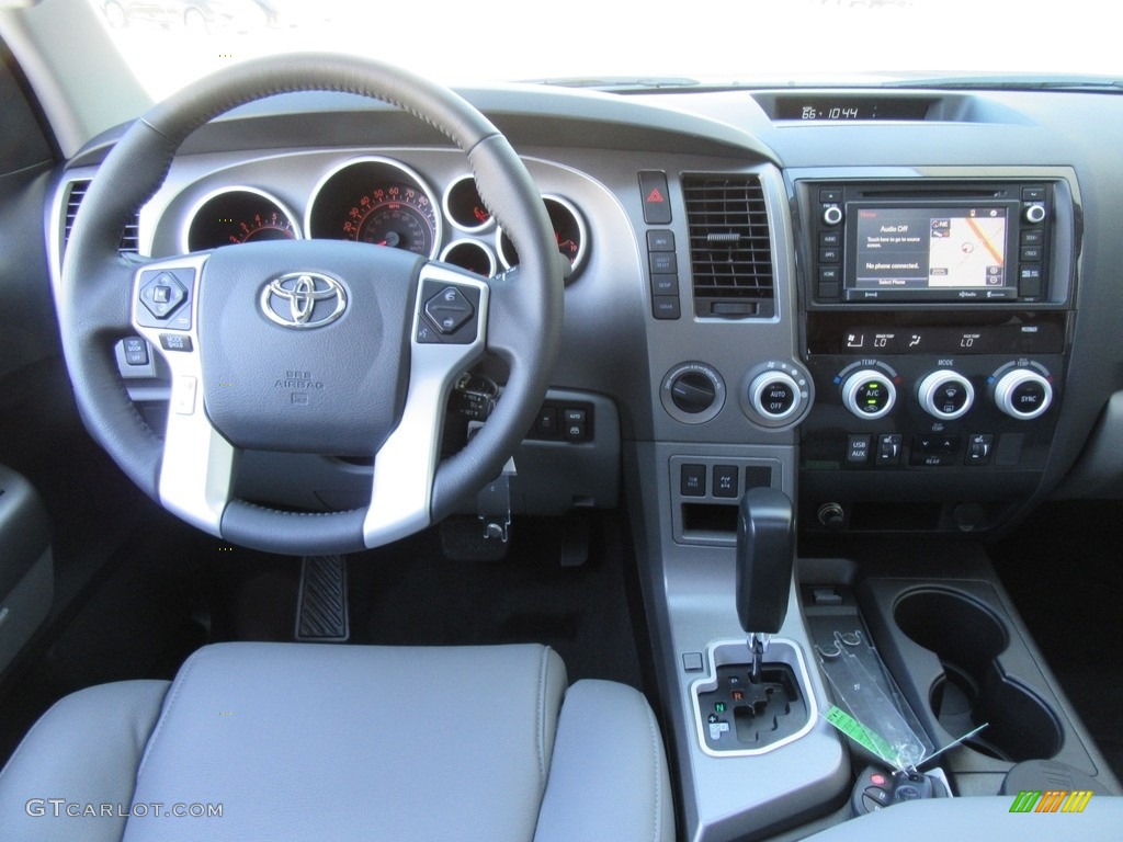 2017 Toyota Sequoia SR5 4x4 Graphite Dashboard Photo #117006992