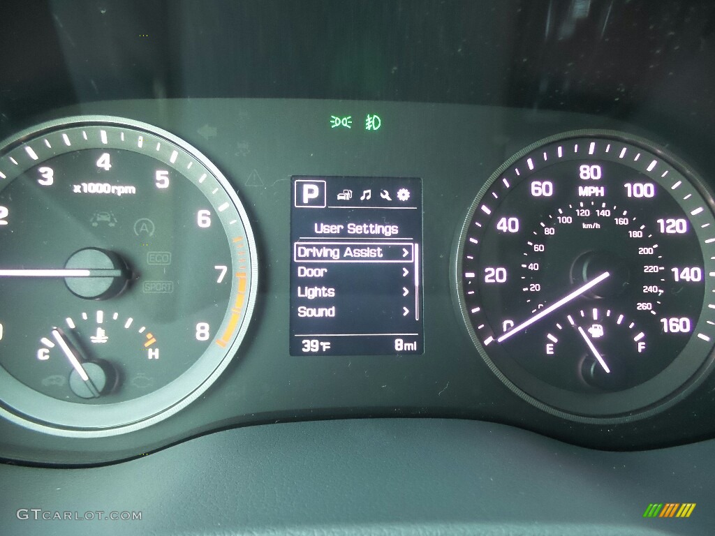 2017 Hyundai Tucson Sport AWD Gauges Photos