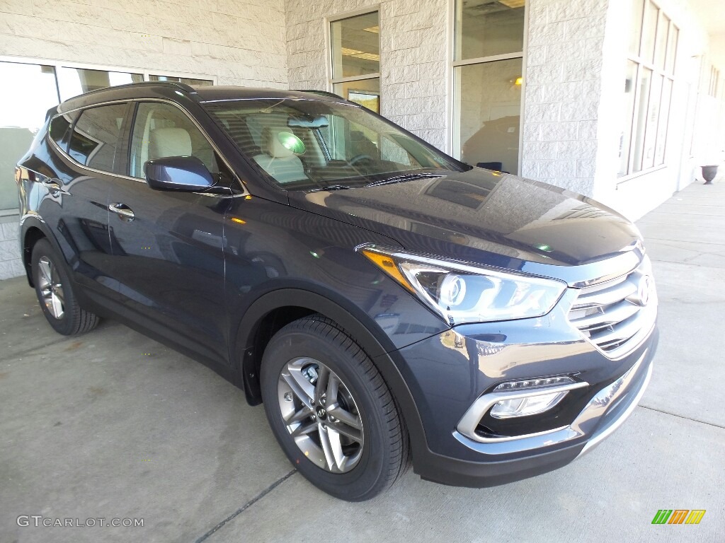 Marlin Blue Hyundai Santa Fe Sport