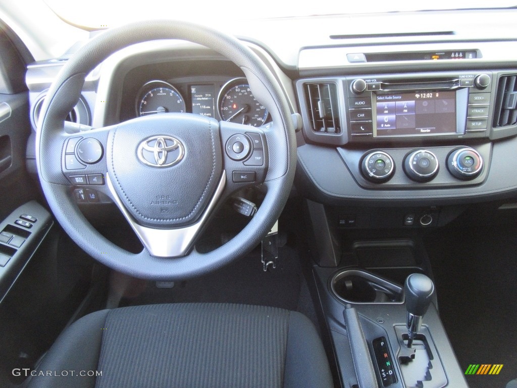 2017 RAV4 LE - Magnetic Gray Metallic / Black photo #23