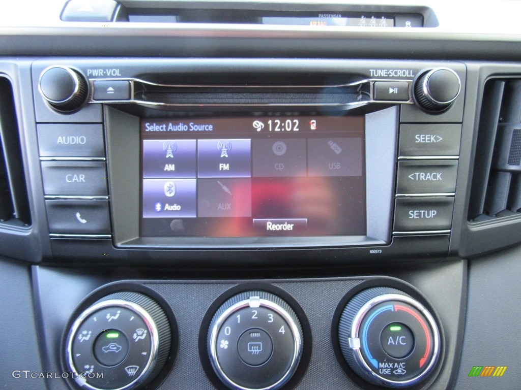 2017 RAV4 LE - Magnetic Gray Metallic / Black photo #25