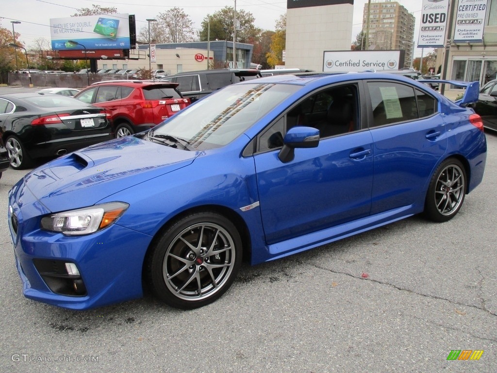 WR Blue Pearl 2015 Subaru WRX STI Limited Exterior Photo #117010007