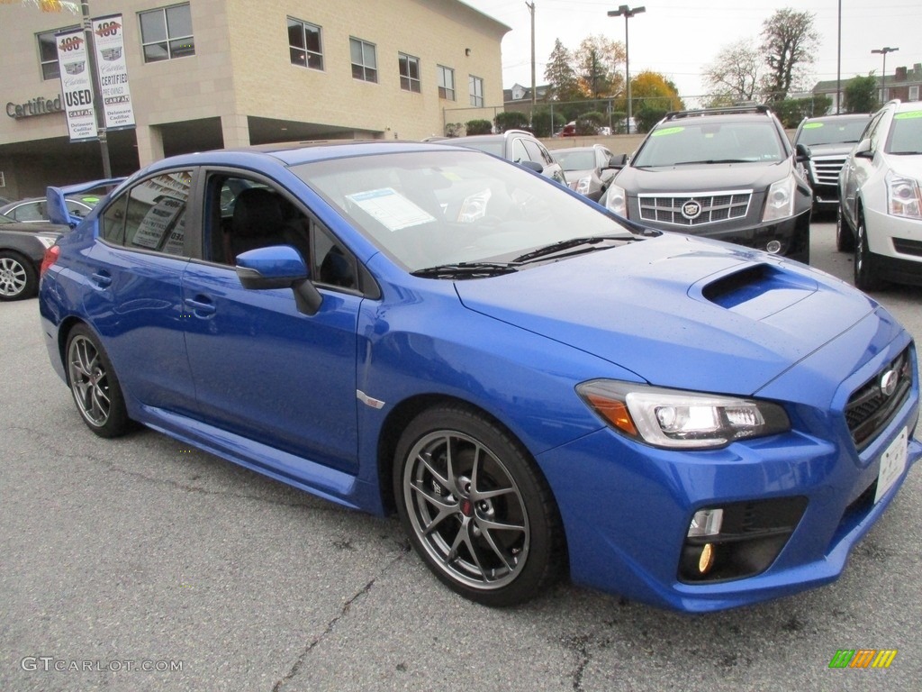 WR Blue Pearl 2015 Subaru WRX STI Limited Exterior Photo #117010142