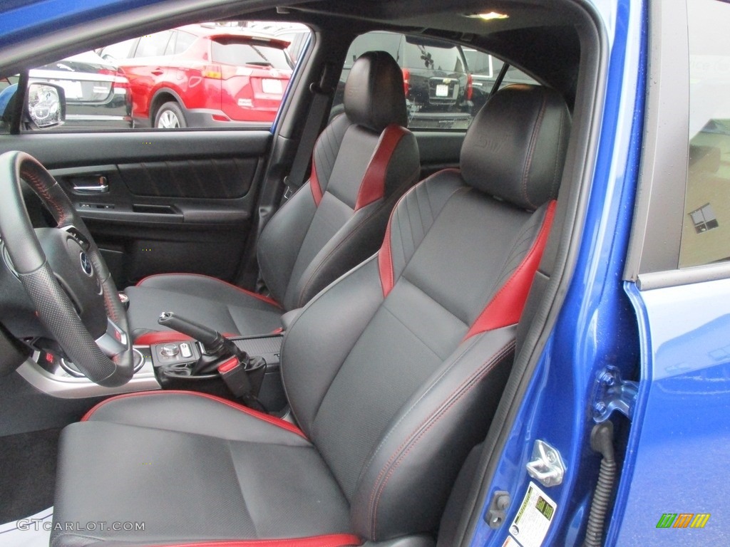2015 Subaru WRX STI Limited Front Seat Photo #117010181
