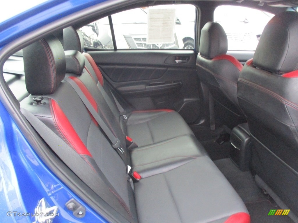 2015 Subaru WRX STI Limited Rear Seat Photo #117010399