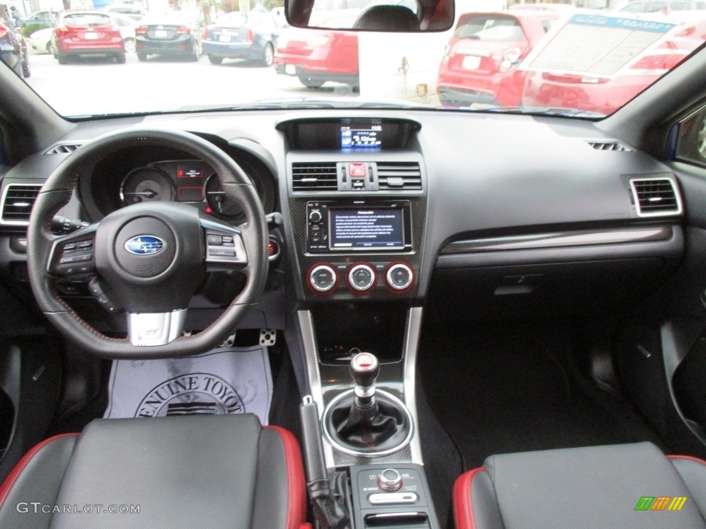 2015 Subaru WRX STI Limited Carbon Black Dashboard Photo #117010835