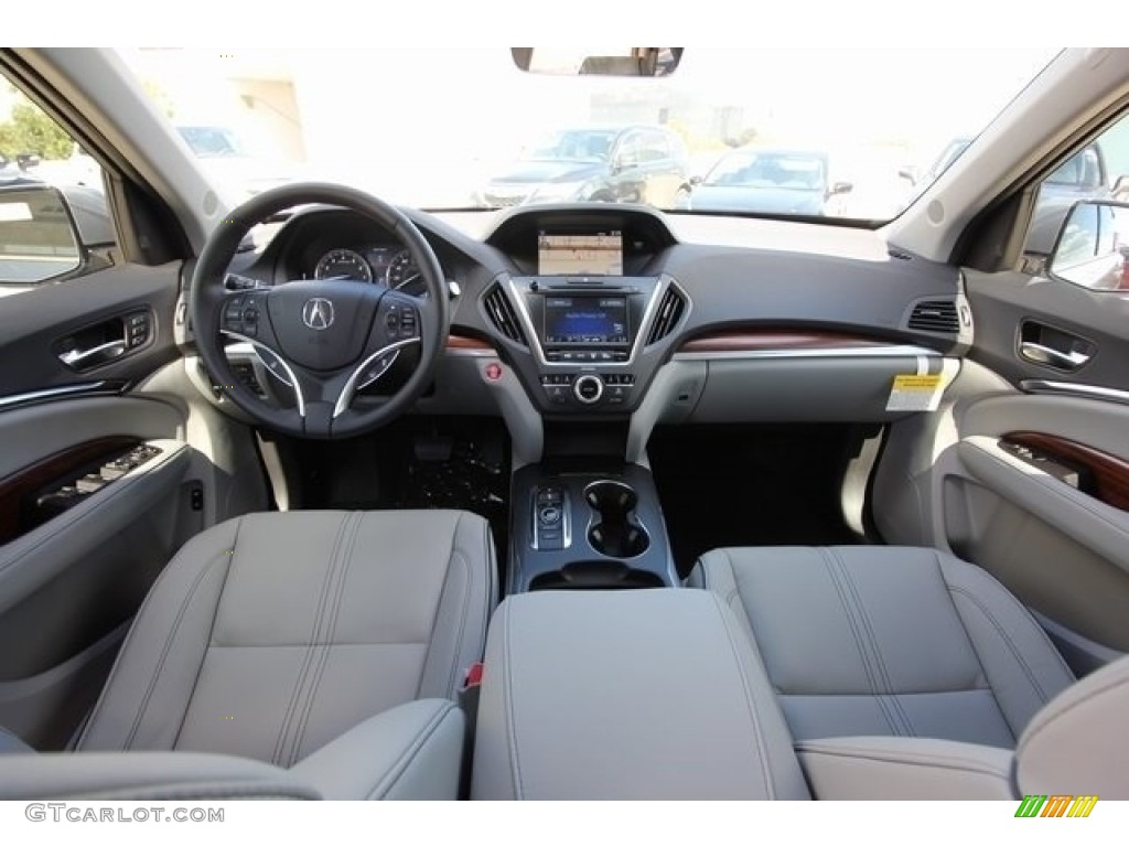 Graystone Interior 2017 Acura MDX Advance SH-AWD Photo #117011225