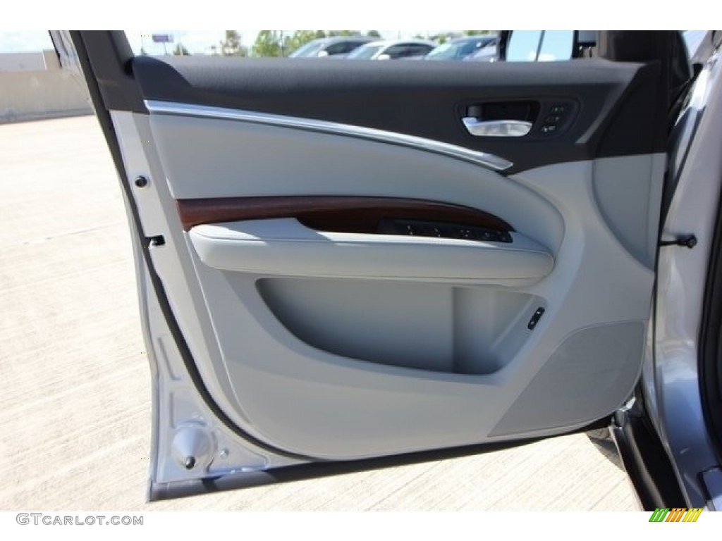 2017 Acura MDX Advance SH-AWD Graystone Door Panel Photo #117011348