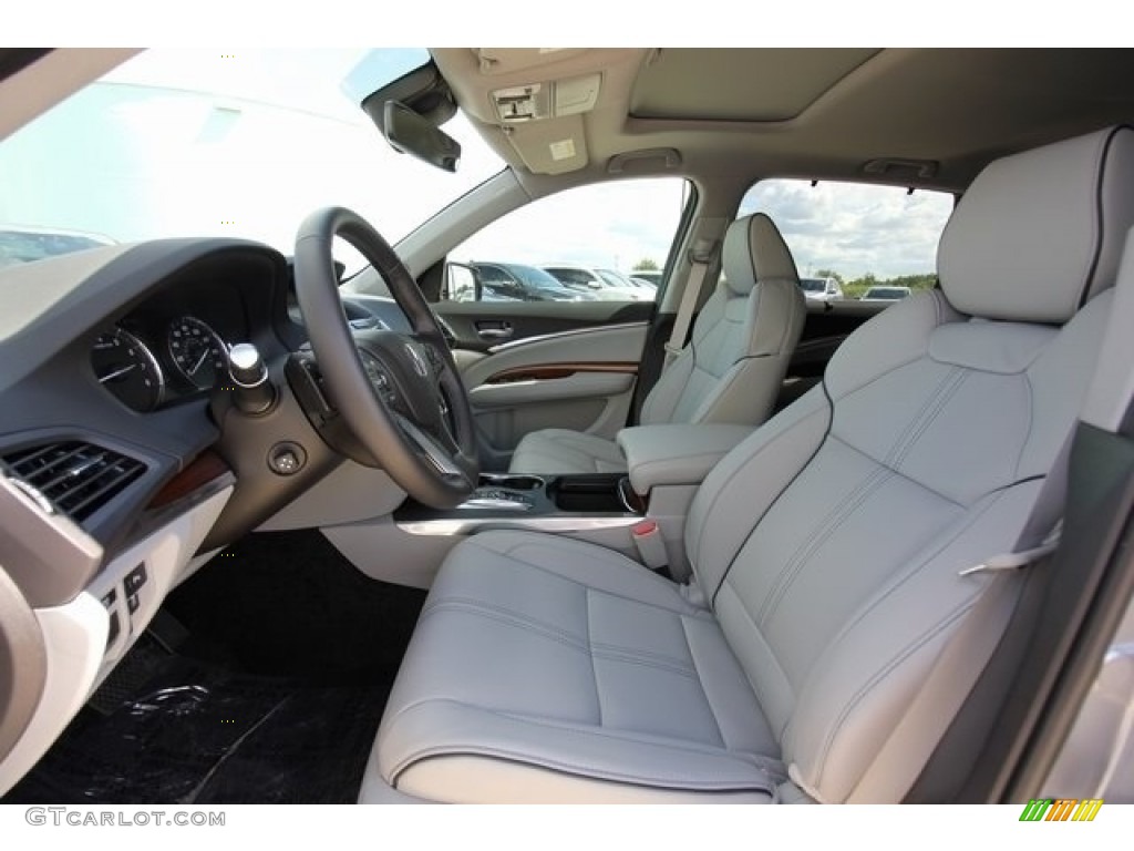 Graystone Interior 2017 Acura MDX Advance SH-AWD Photo #117011363