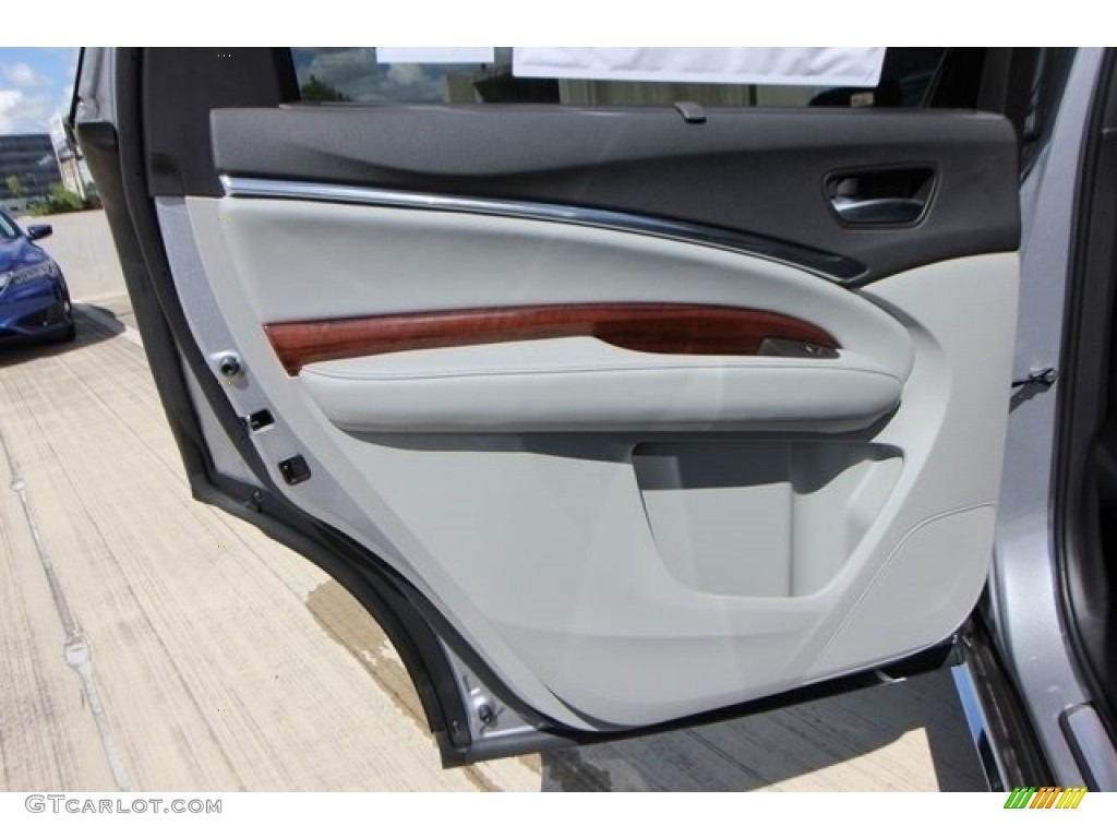 2017 Acura MDX Advance SH-AWD Graystone Door Panel Photo #117011381