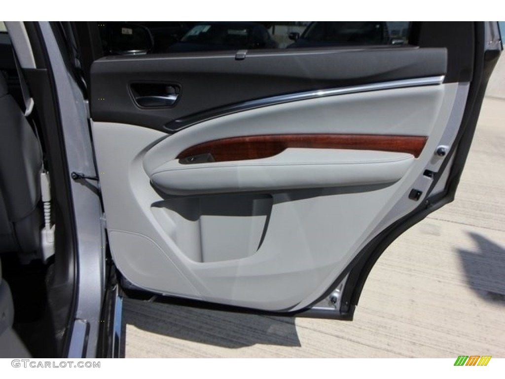 2017 Acura MDX Advance SH-AWD Graystone Door Panel Photo #117011447