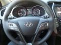 2017 Hyundai Santa Fe Sport Beige Interior Steering Wheel Photo