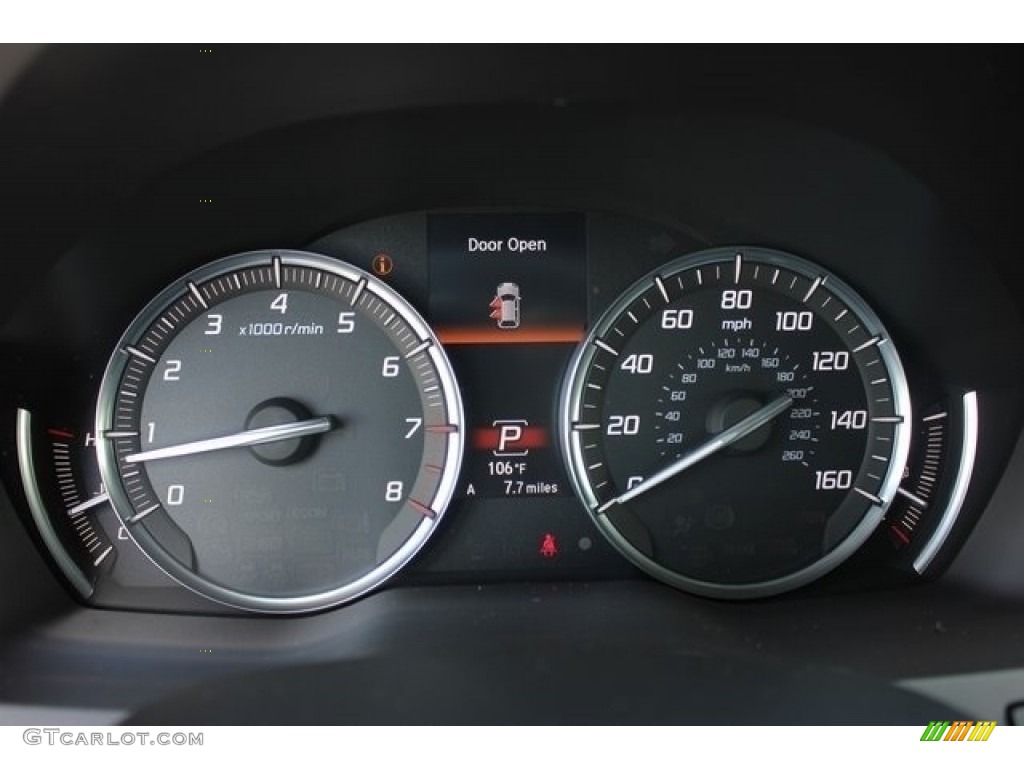 2017 Acura MDX Advance SH-AWD Gauges Photos