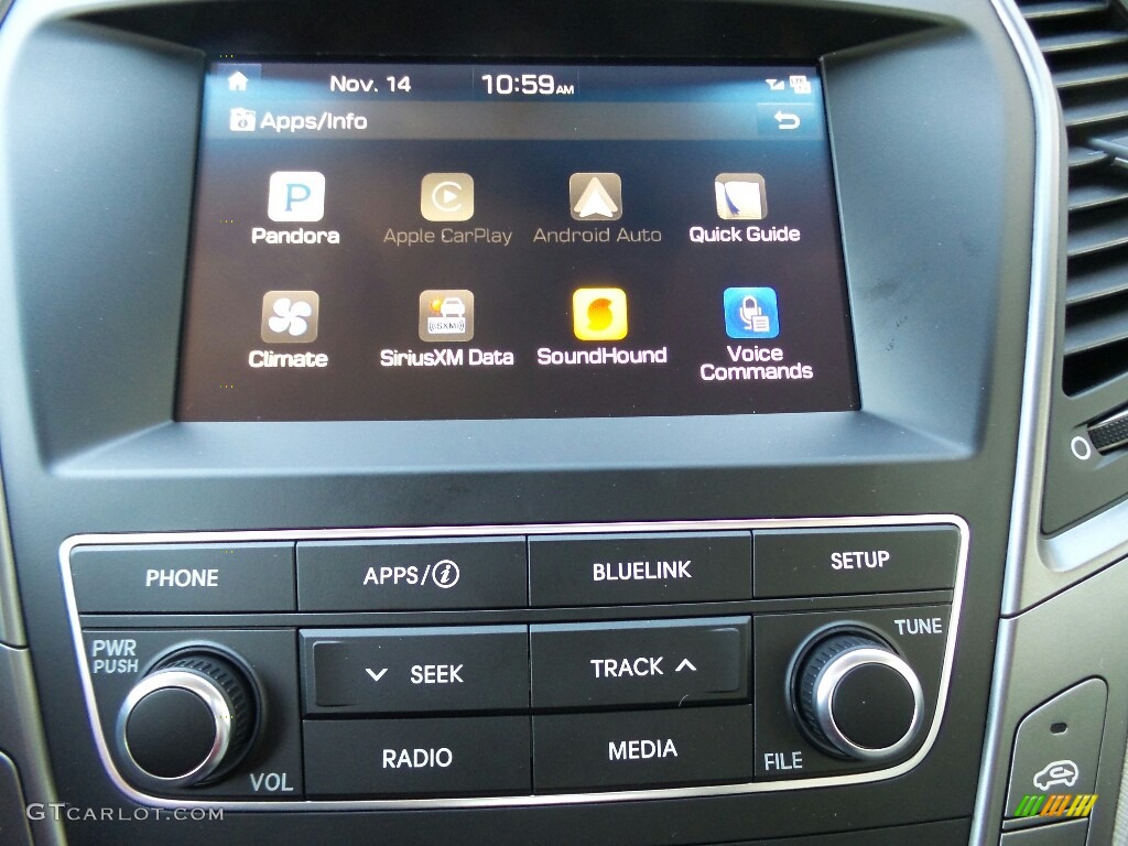 2017 Hyundai Santa Fe Sport AWD Controls Photo #117011882