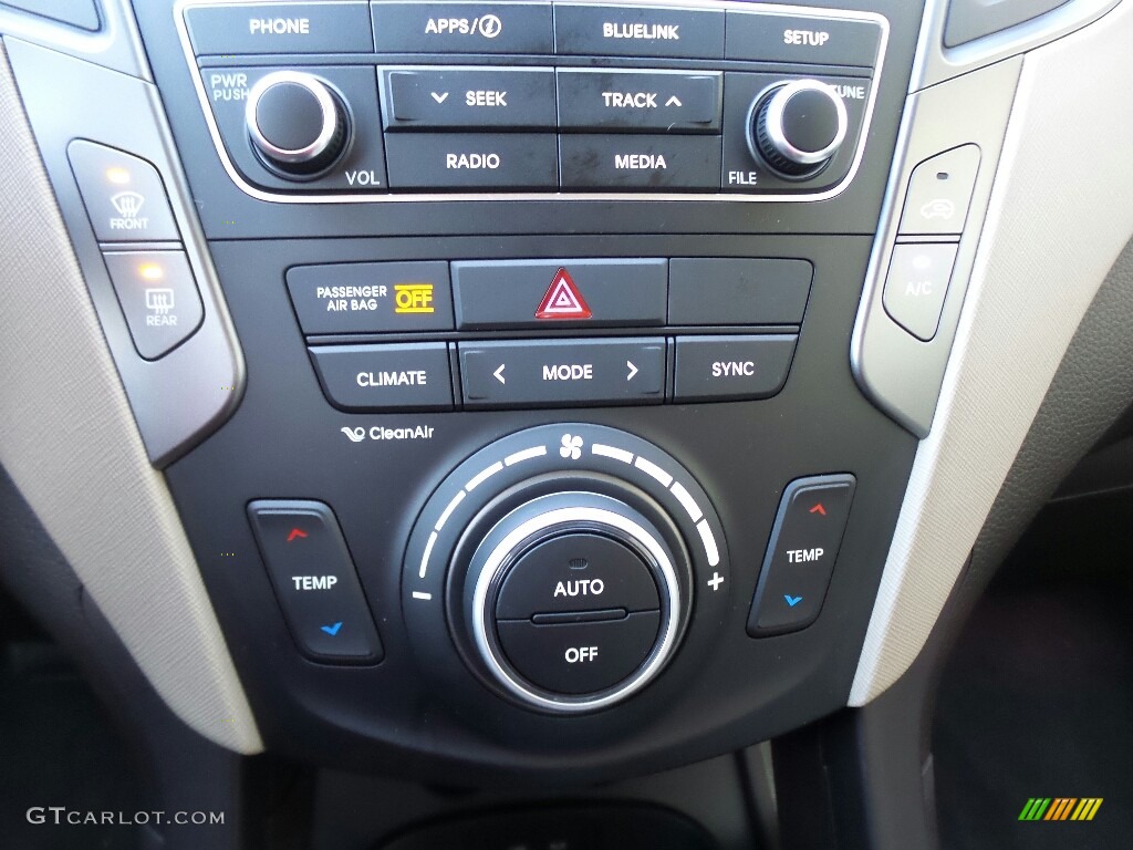 2017 Hyundai Santa Fe Sport AWD Controls Photo #117011951