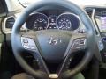 2017 Hyundai Santa Fe Sport Gray Interior Steering Wheel Photo