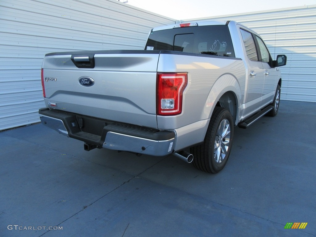 2017 F150 XLT SuperCrew - Ingot Silver / Earth Gray photo #4