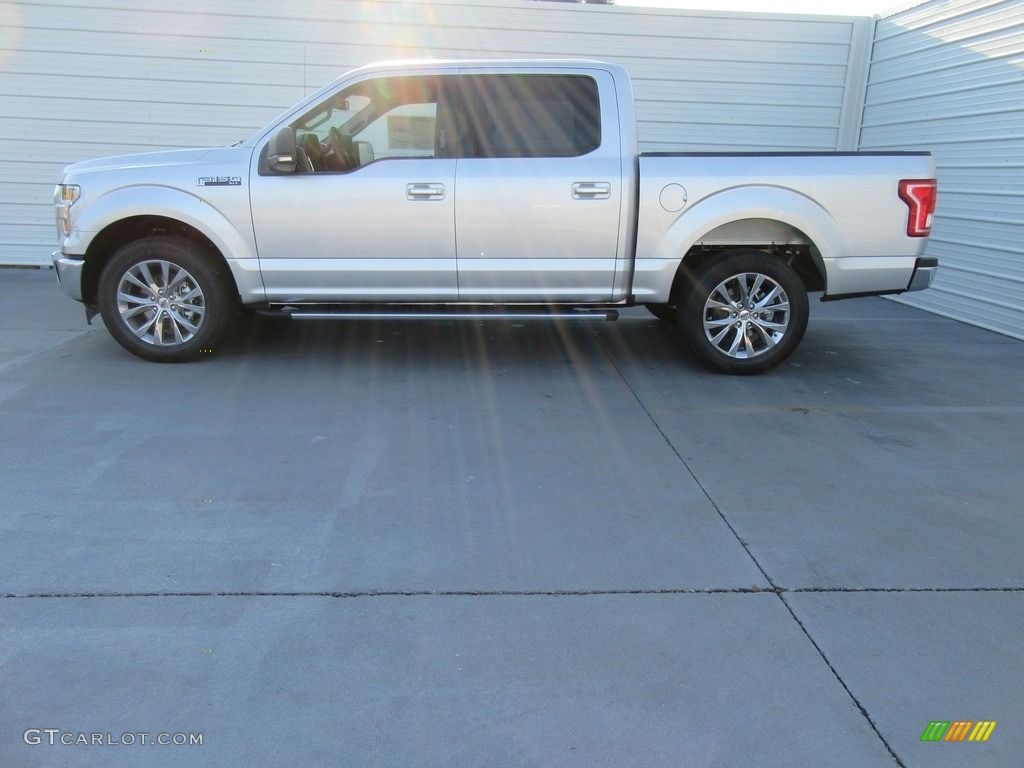 2017 F150 XLT SuperCrew - Ingot Silver / Earth Gray photo #6