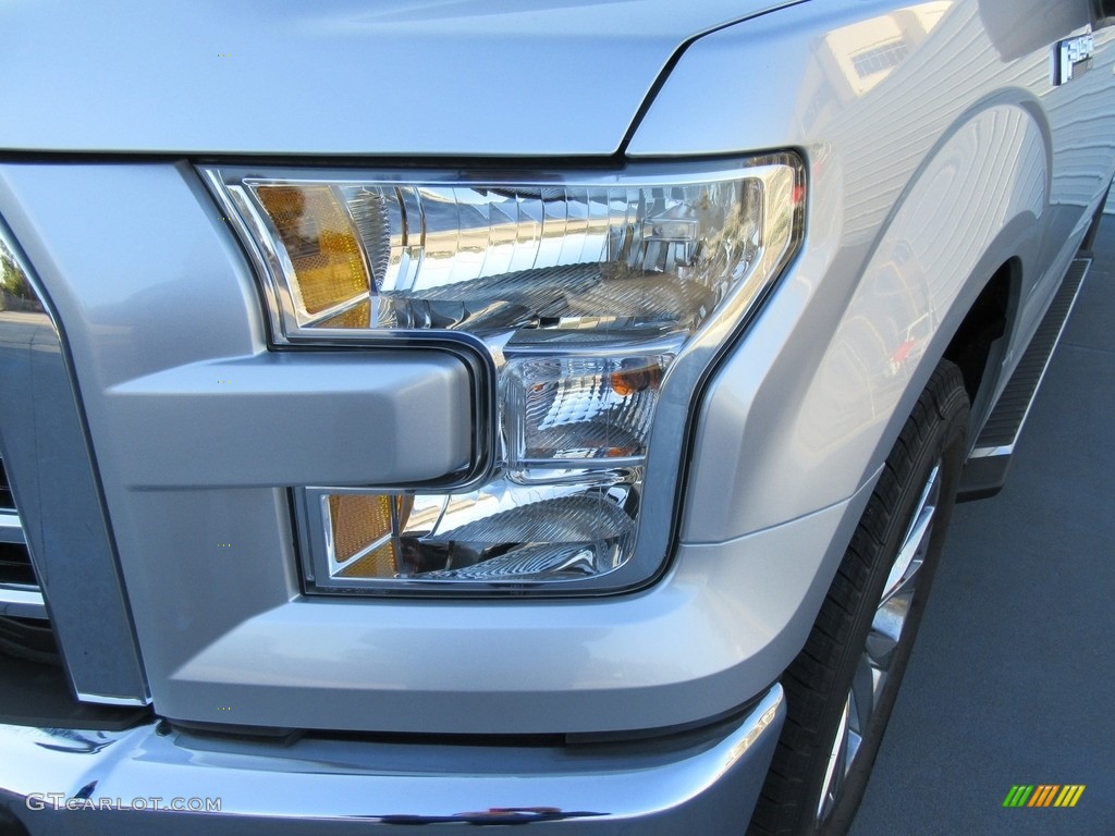 2017 F150 XLT SuperCrew - Ingot Silver / Earth Gray photo #9