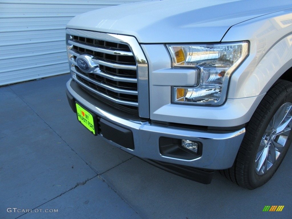 2017 F150 XLT SuperCrew - Ingot Silver / Earth Gray photo #10