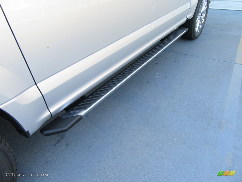 2017 F150 XLT SuperCrew - Ingot Silver / Earth Gray photo #12