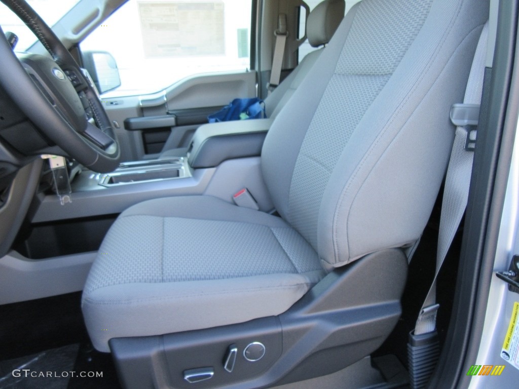 2017 F150 XLT SuperCrew - Ingot Silver / Earth Gray photo #22