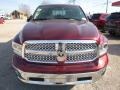 2017 Delmonico Red Pearl Ram 1500 Laramie Crew Cab 4x4  photo #9